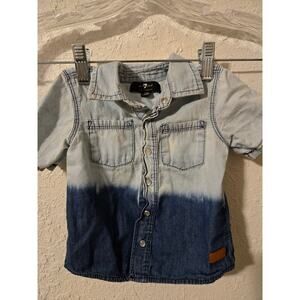 Baby boy Jeans faded shirt